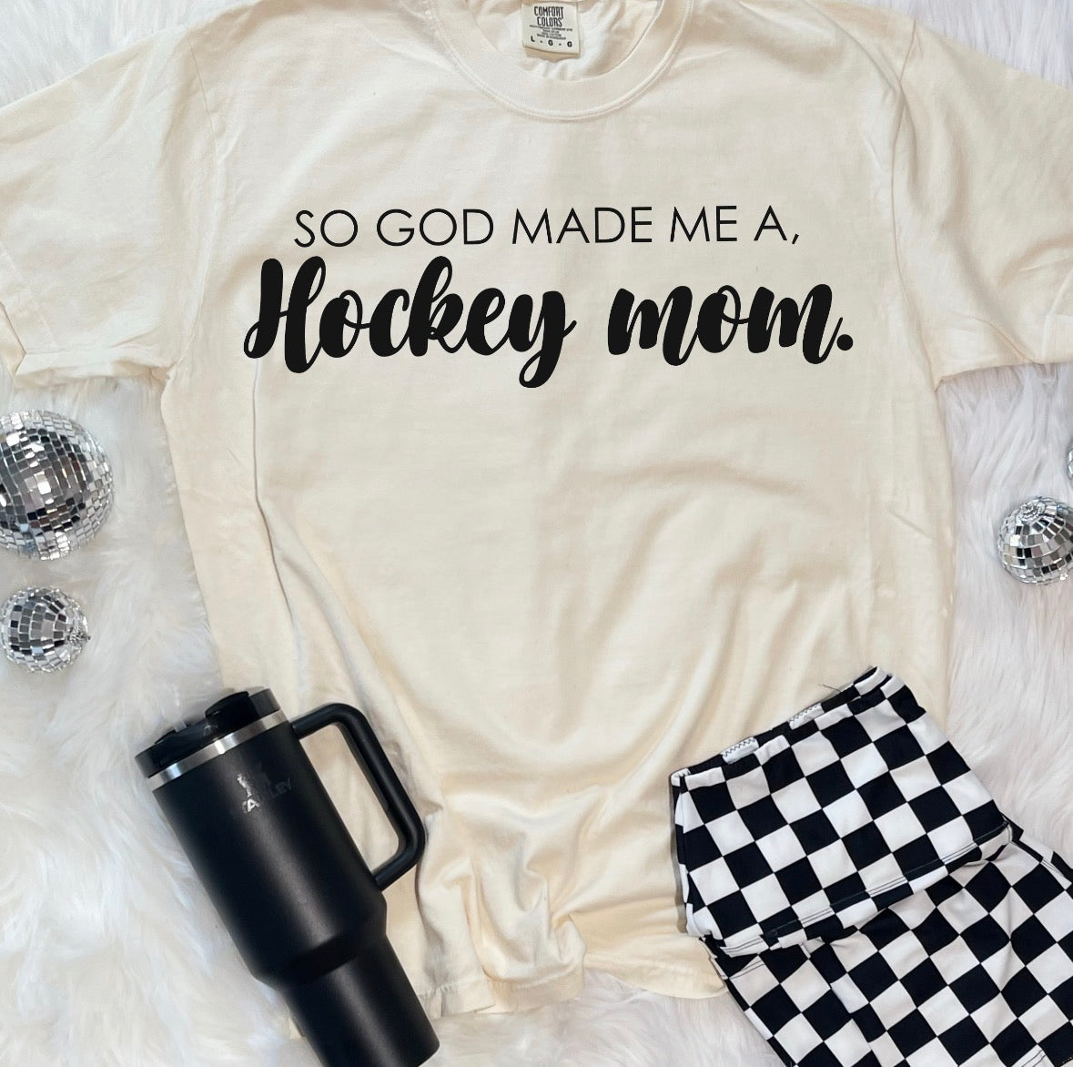 So God made me a hockey mom