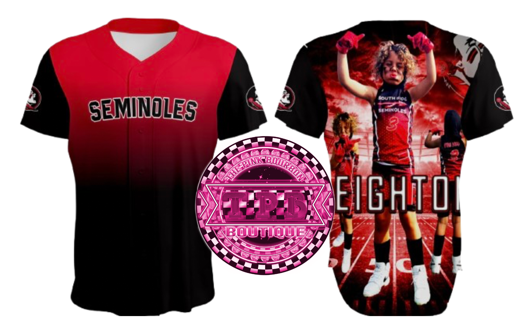 CUSTOM PICTURE BASEBALL JERSEY (3 week turn around)