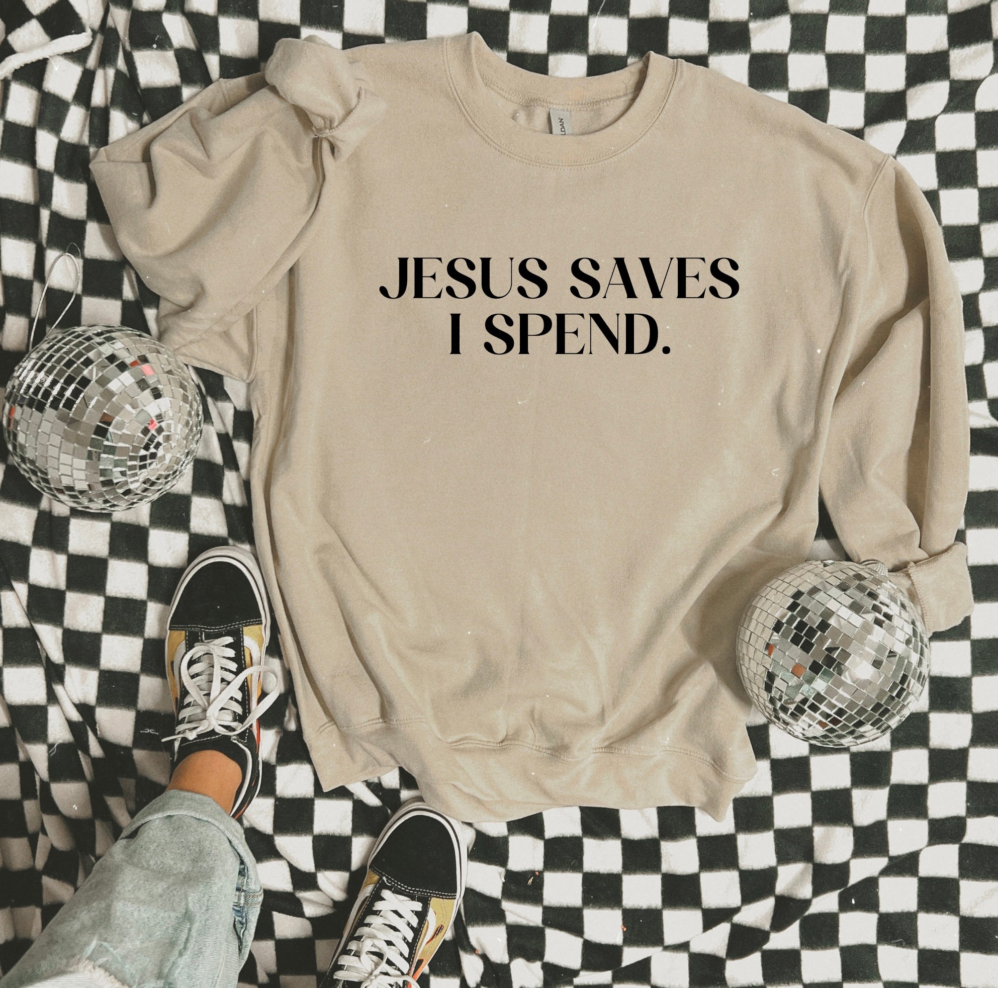 Jesus saves I spend