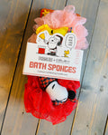 Snoopy bath sponge set