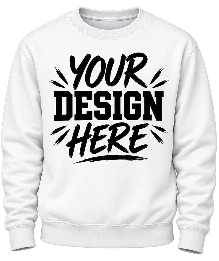Custom Long Crew Neck Sweater Order