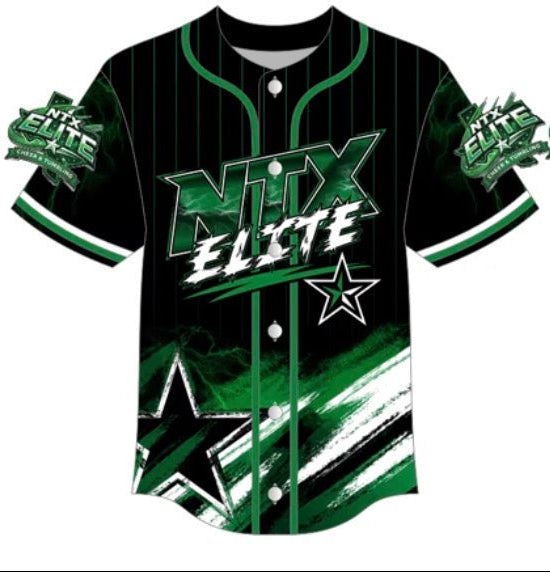 NTX BASEBALL JERSEY - PRE ORDER - ETA November!
