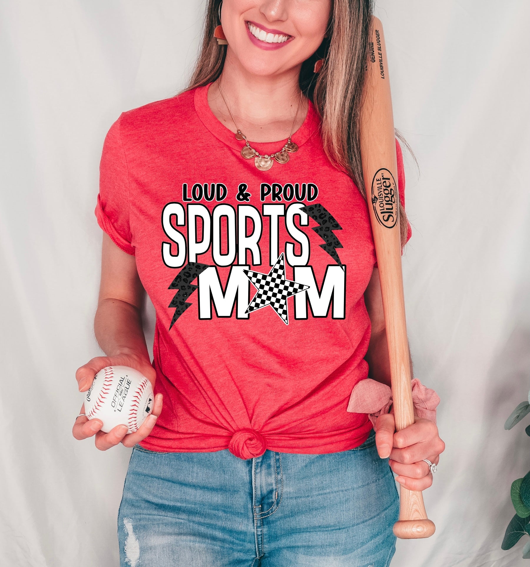 Loud and proud sports mom
