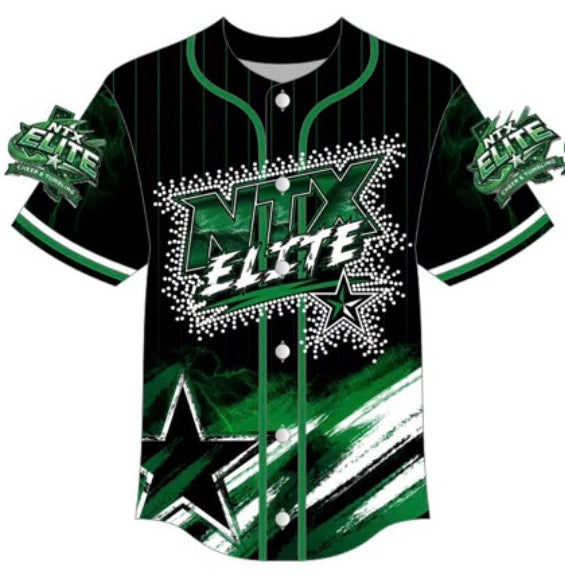 NTX BASEBALL JERSEY - PRE ORDER - ETA November!