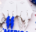 Bolt earrings