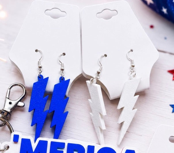 Bolt earrings