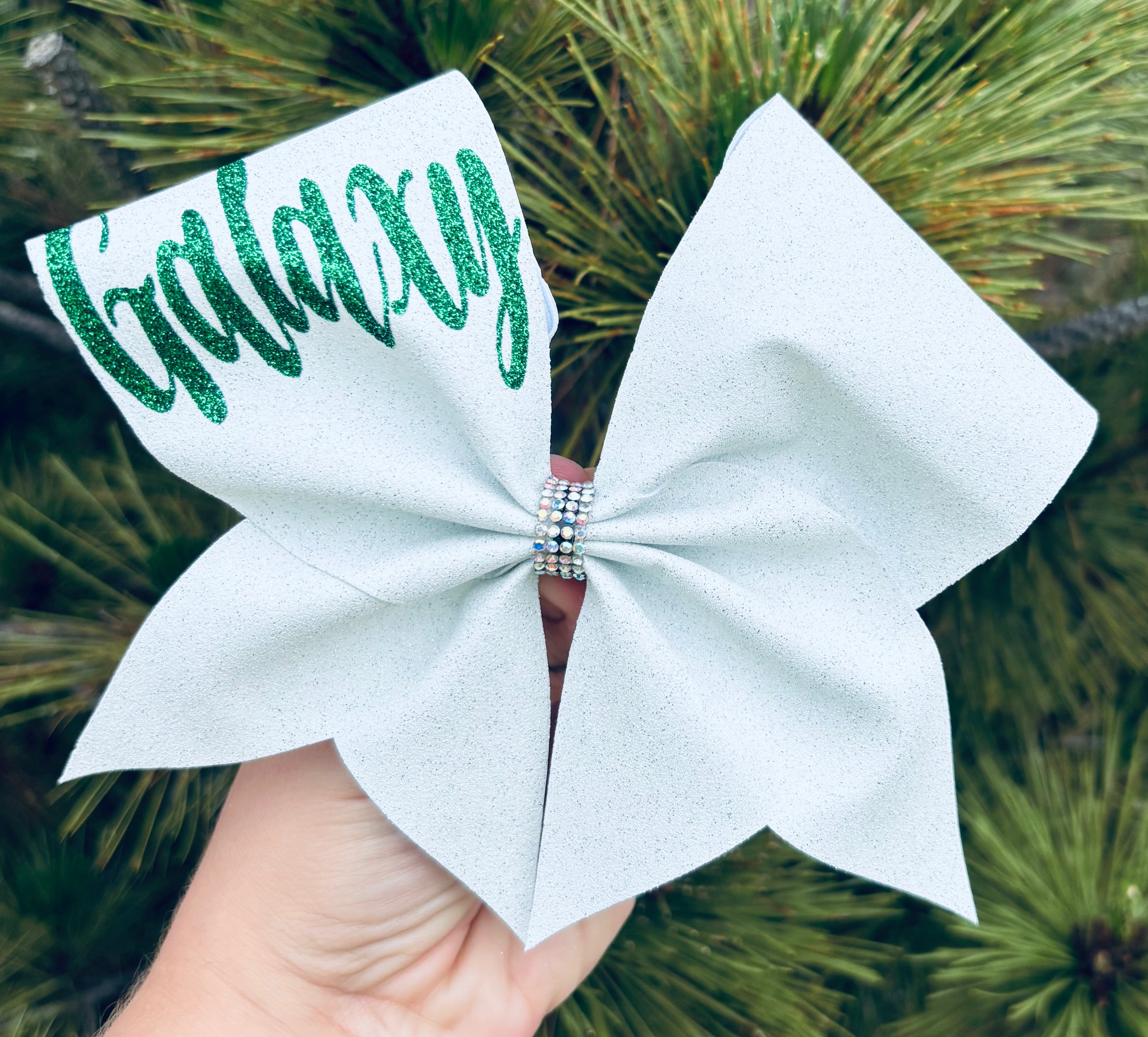 TEAM CHEER BOW!! Pickup 24 hours after order! Leave ATHLETE name in notes.