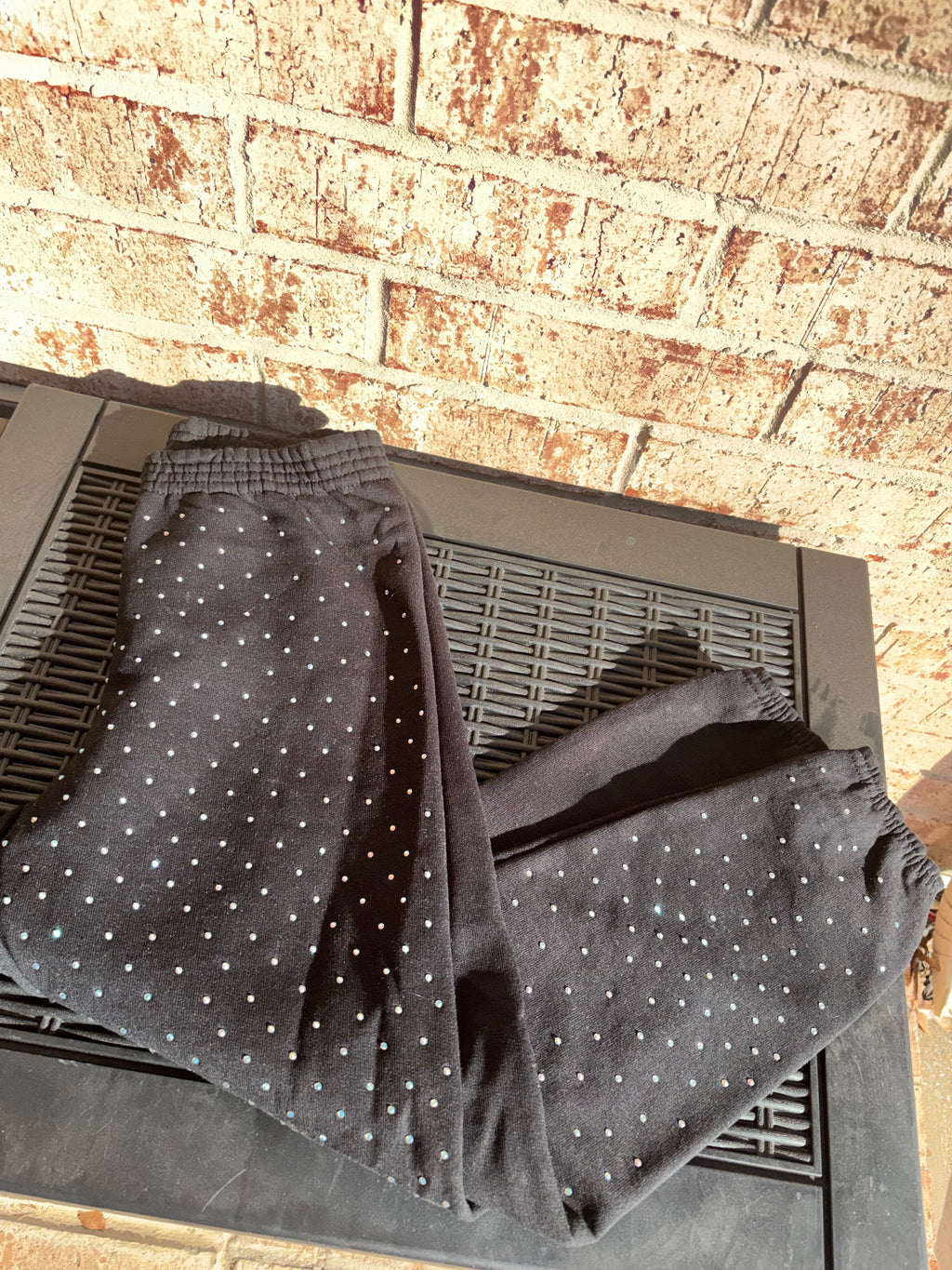 Full bling sweat pant YOUTH SMALL
