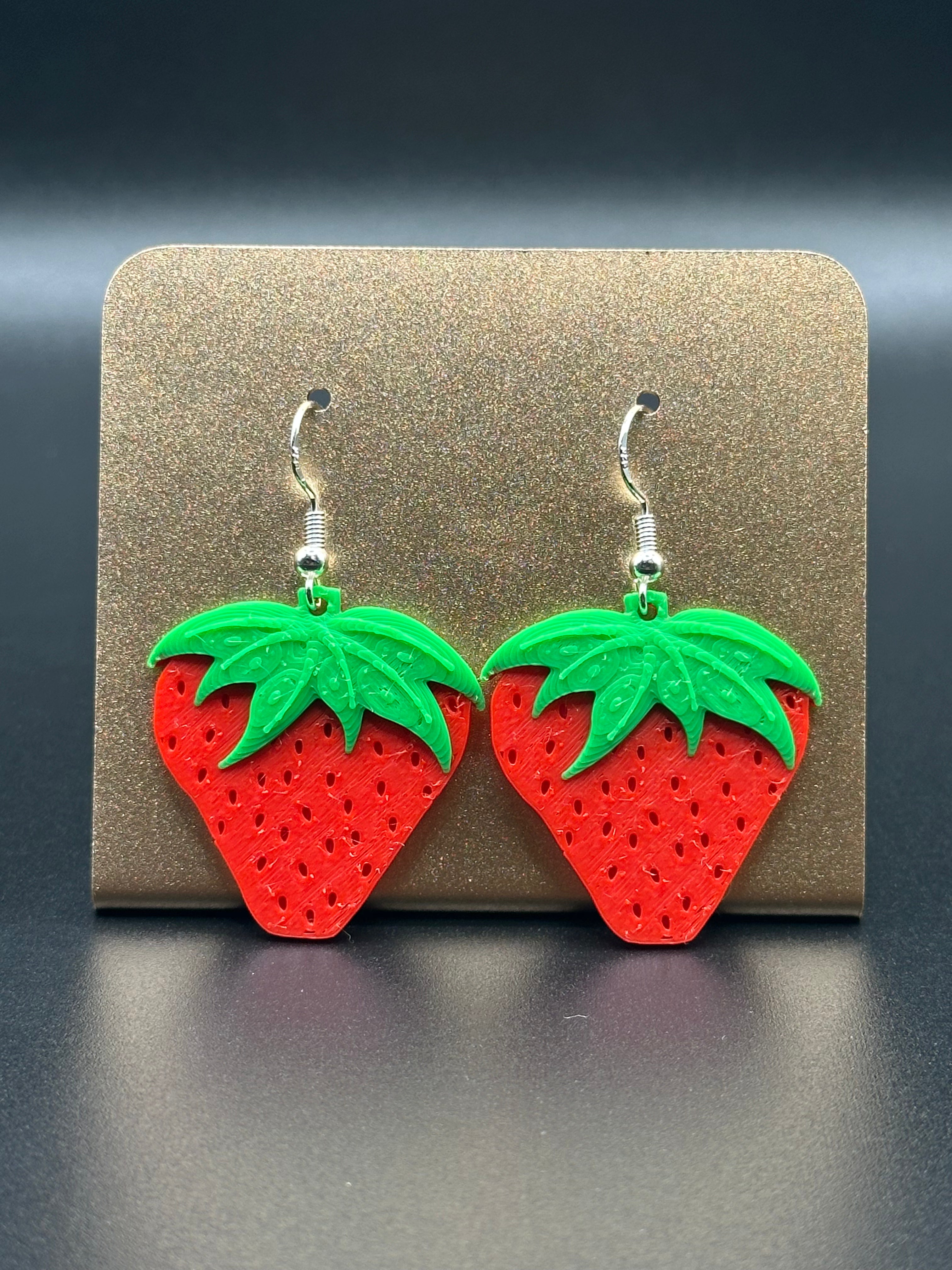 Strawberry Earrings
