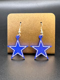 Blue Star Earrings