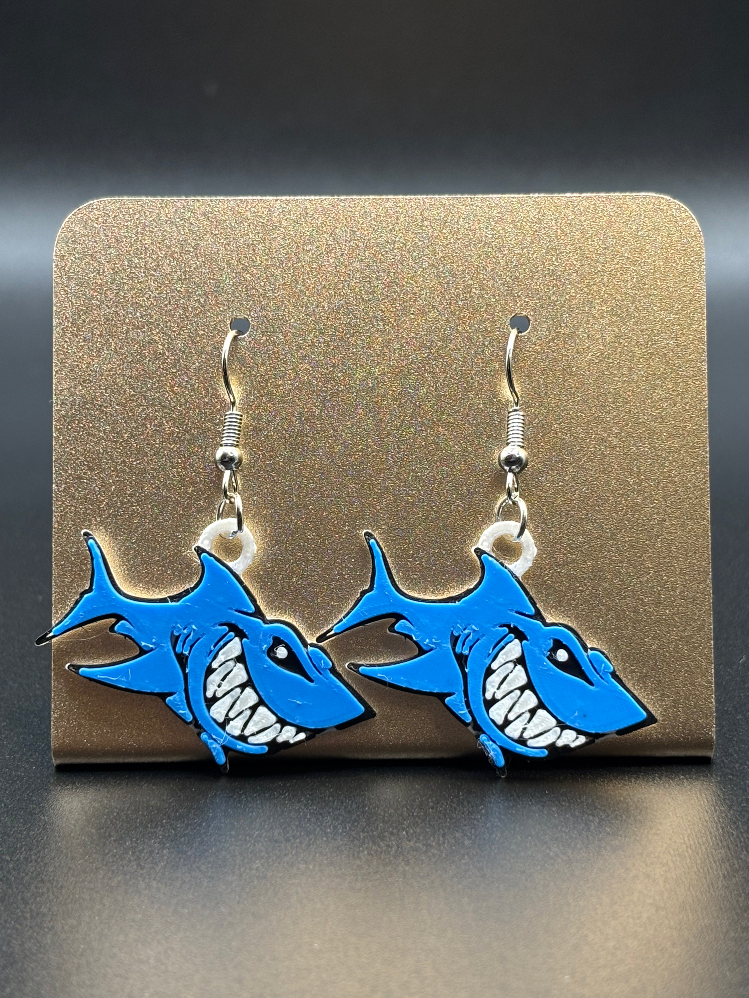 Shark Earrings