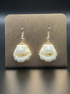 T Rex skull earrings