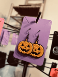 🎃 Jack-O'-Lantern Earrings