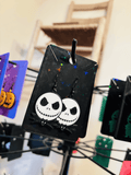 💀🦇 Spooky Skeleton Earrings