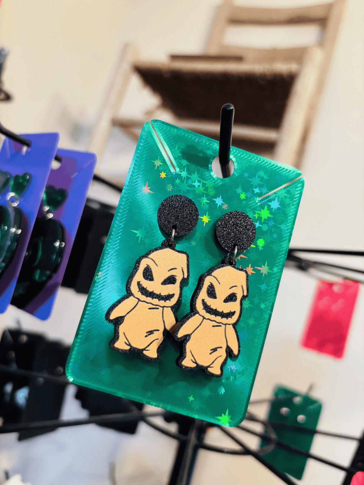 Inspired Earrings 🎃👻🖤
