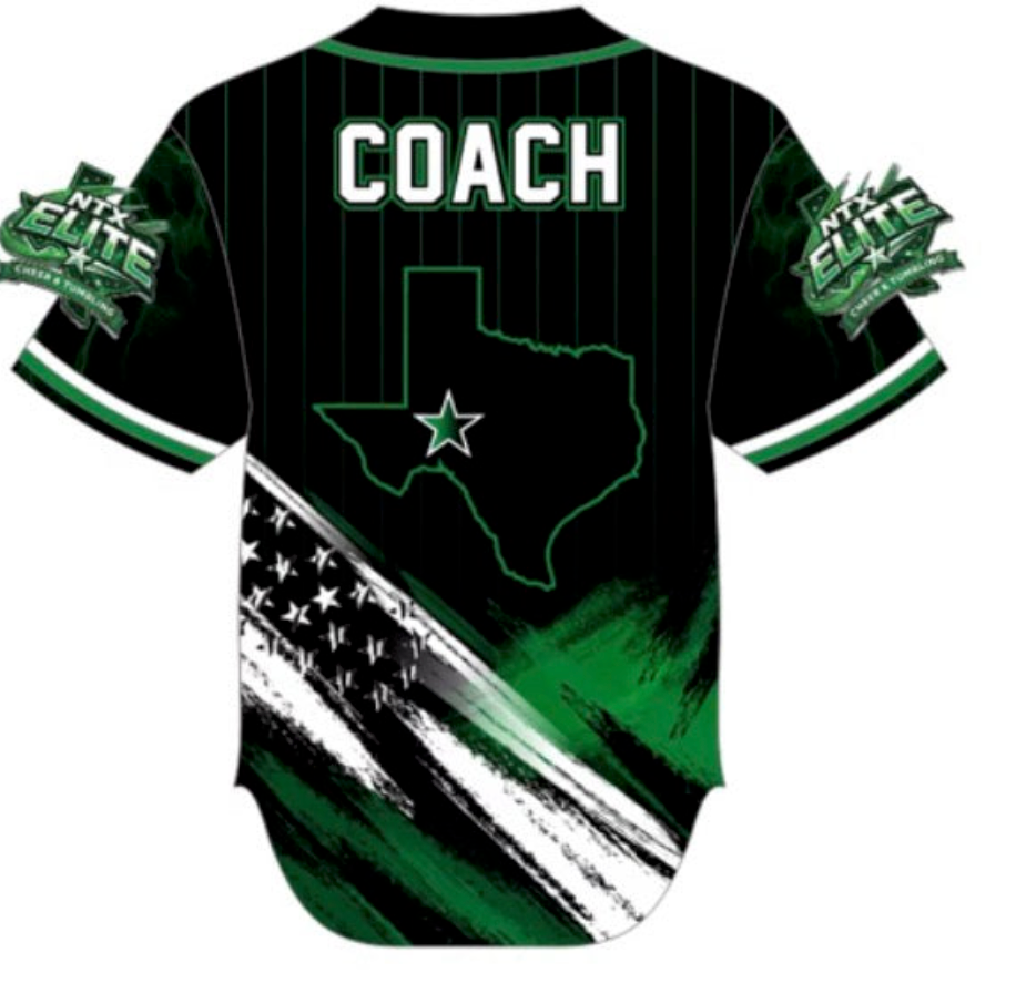 NTX BASEBALL JERSEY - PRE ORDER - ETA November!