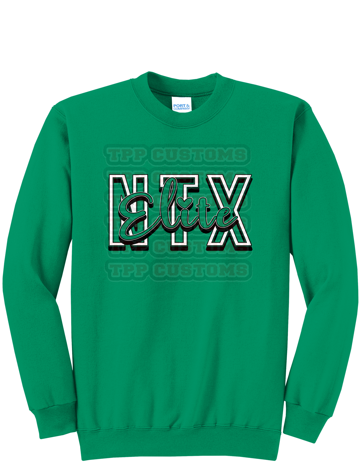 NTX Elite Script Crewneck