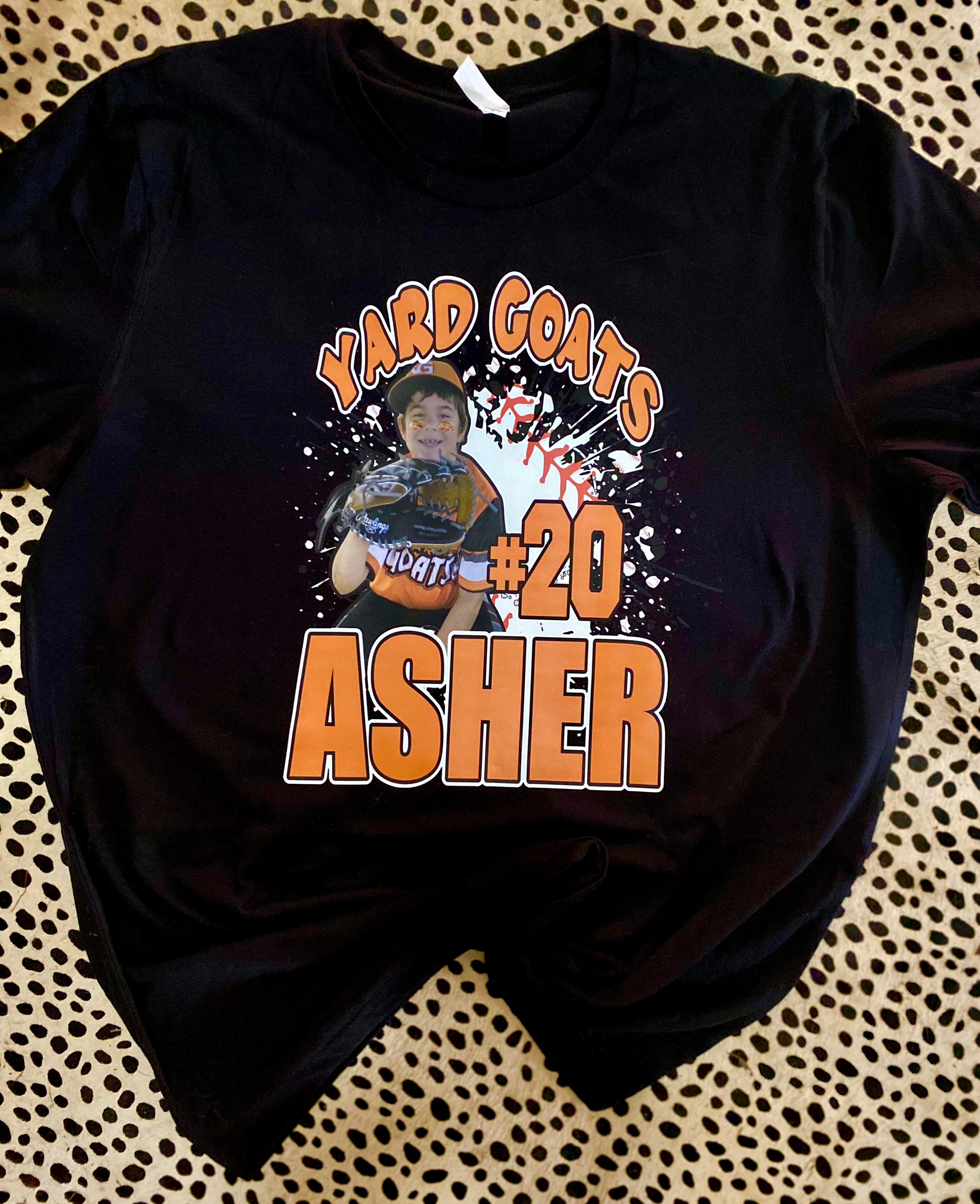 CUSTOM BASEBALL SPLASH TEE